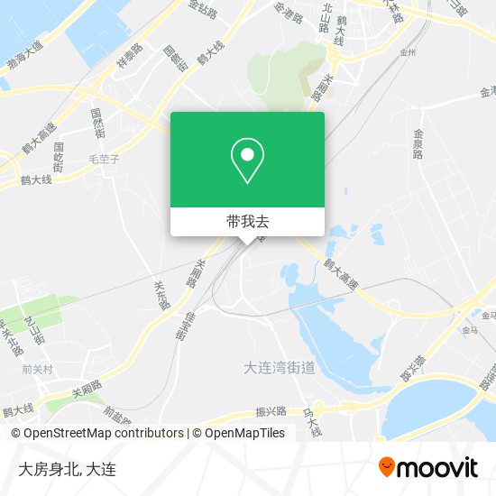 大房身北地图