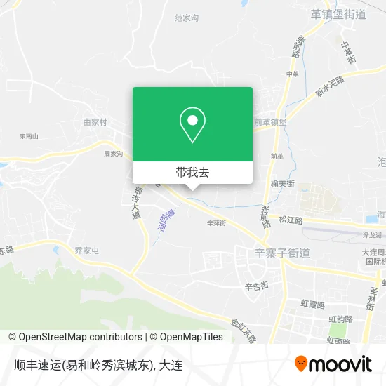 顺丰速运(易和岭秀滨城东)地图