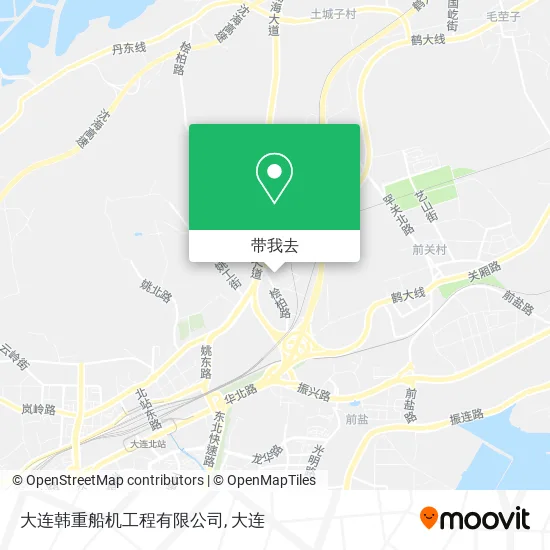 大连韩重船机工程有限公司地图