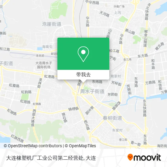 大连橡塑机厂工业公司第二经营处地图