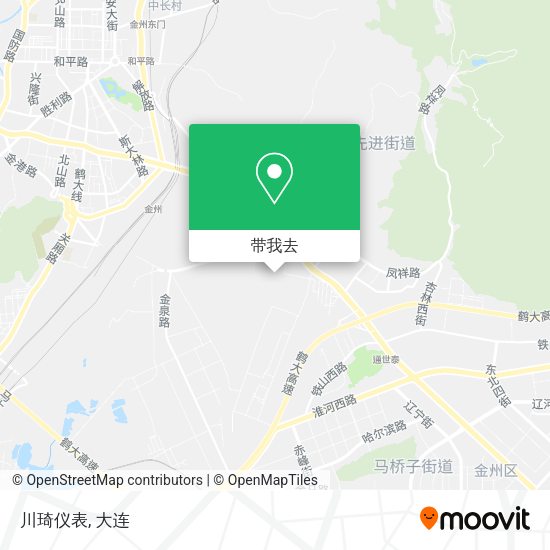 川琦仪表地图