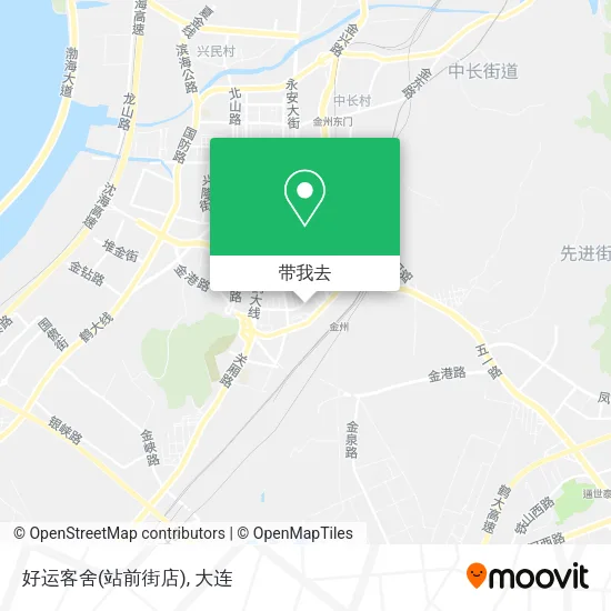 好运客舍(站前街店)地图