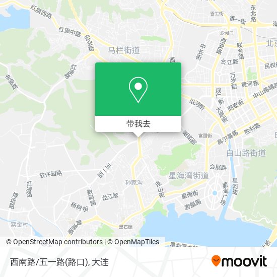 西南路/五一路(路口)地图