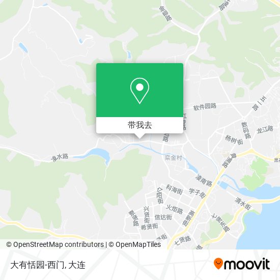 大有恬园-西门地图