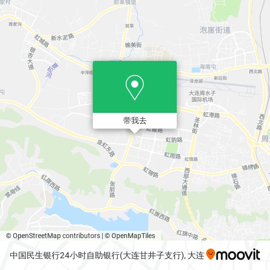 中国民生银行24小时自助银行(大连甘井子支行)地图