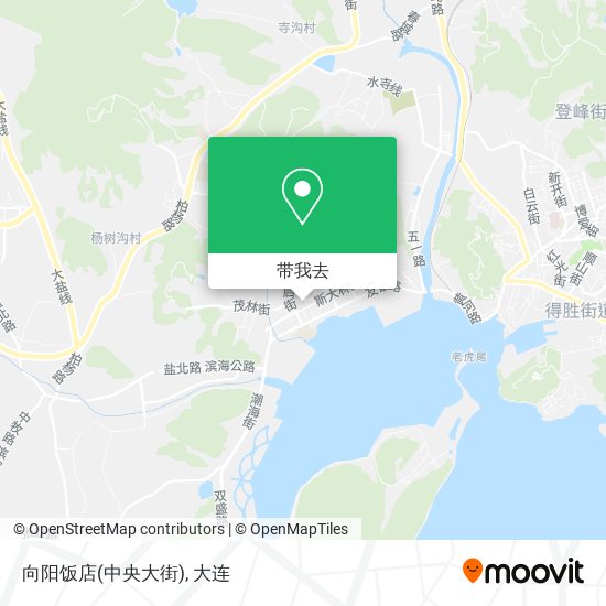 向阳饭店(中央大街)地图