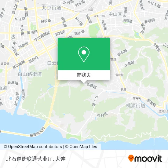 北石道街联通营业厅地图