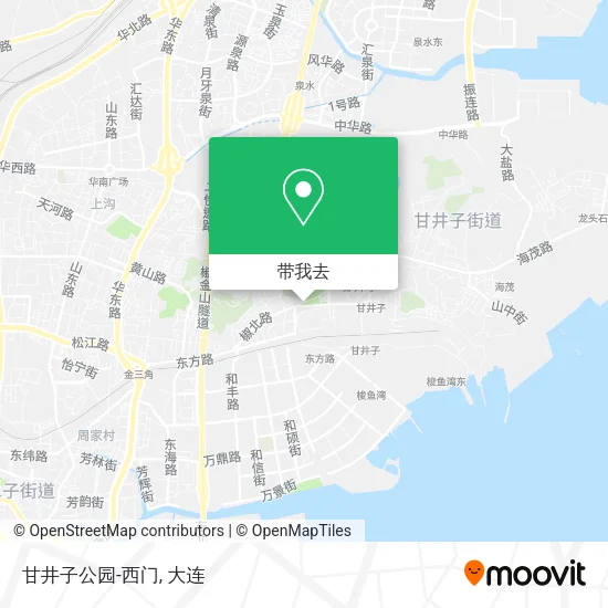 甘井子公园-西门地图