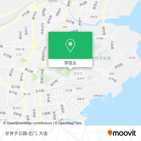 甘井子公园-北门地图