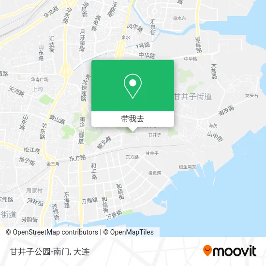 甘井子公园-南门地图