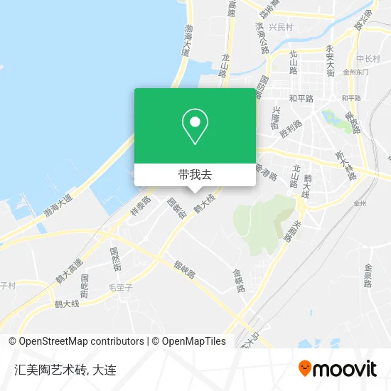 汇美陶艺术砖地图