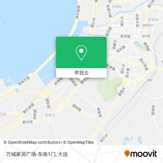 万城家居广场-东南1门地图