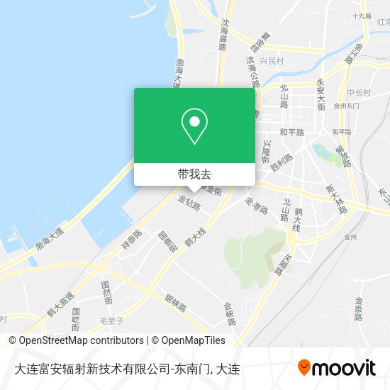 大连富安辐射新技术有限公司-东南门地图