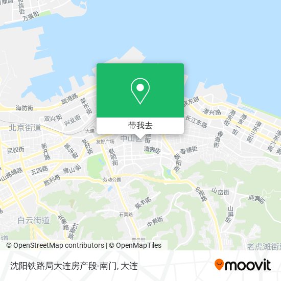 沈阳铁路局大连房产段-南门地图