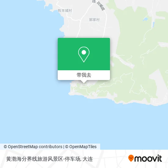 黄渤海分界线旅游风景区-停车场地图