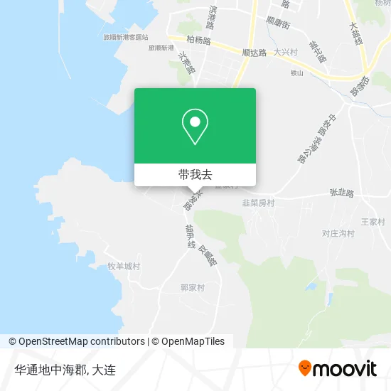 华通地中海郡地图