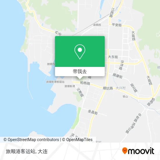 旅顺港客运站地图