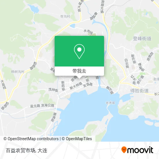 百益农贸市场地图