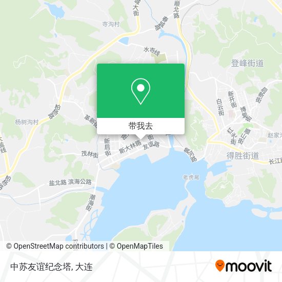 中苏友谊纪念塔地图