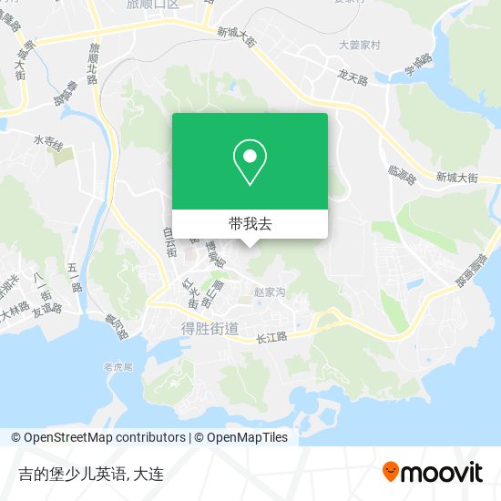 吉的堡少儿英语地图
