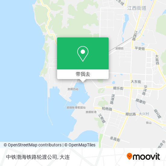中铁渤海铁路轮渡公司地图
