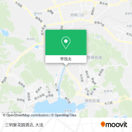 三明聚花园酒店地图