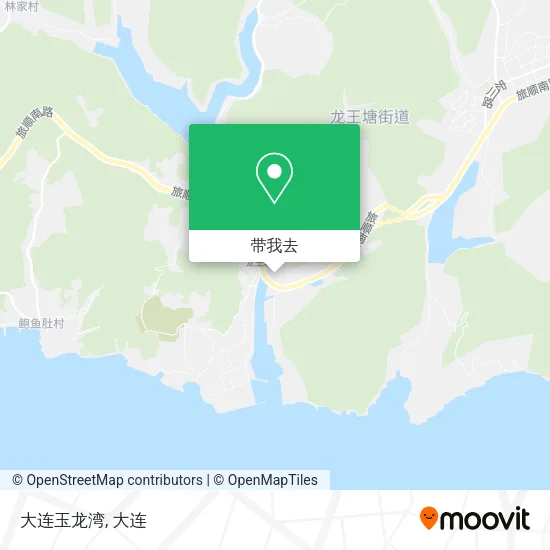 大连玉龙湾地图