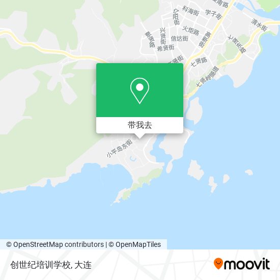 创世纪培训学校地图