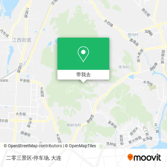 二零三景区-停车场地图
