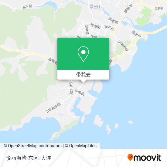 悦丽海湾-东区地图