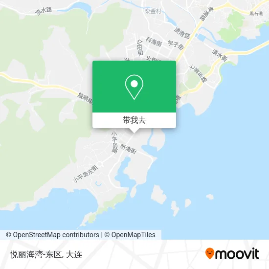 悦丽海湾-东区地图