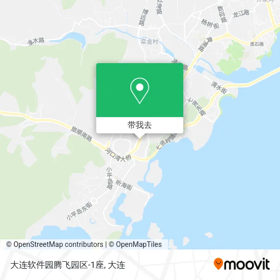 大连软件园腾飞园区-1座地图