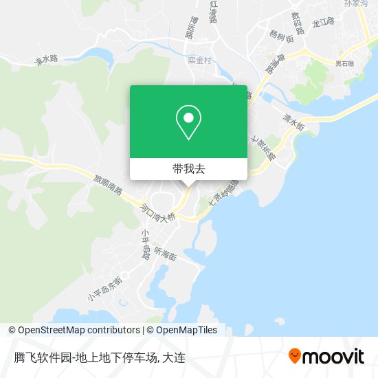 腾飞软件园-地上地下停车场地图