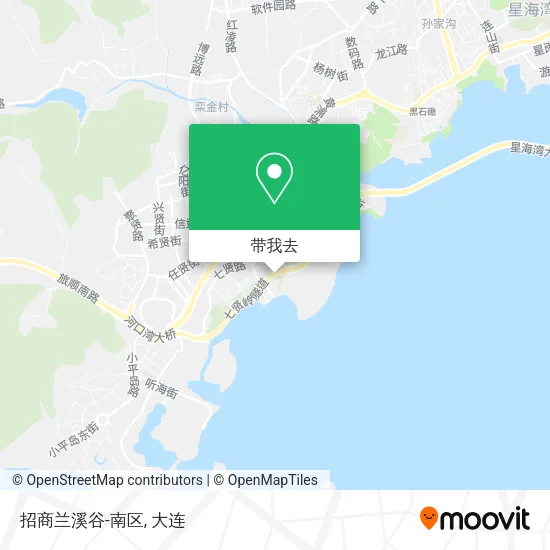 招商兰溪谷-南区地图