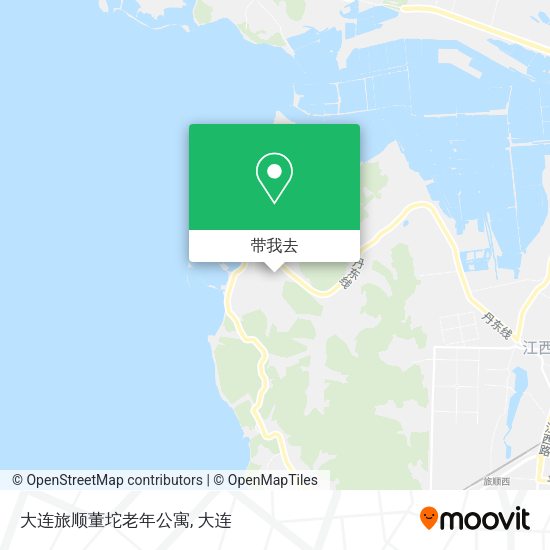 大连旅顺董坨老年公寓地图