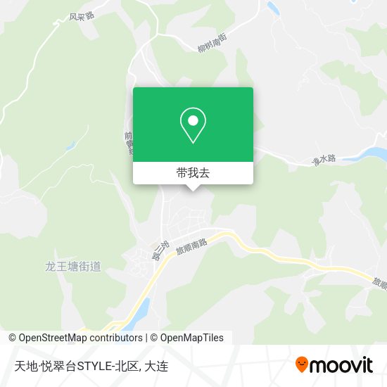 天地·悦翠台STYLE-北区地图