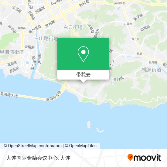 大连国际金融会议中心地图