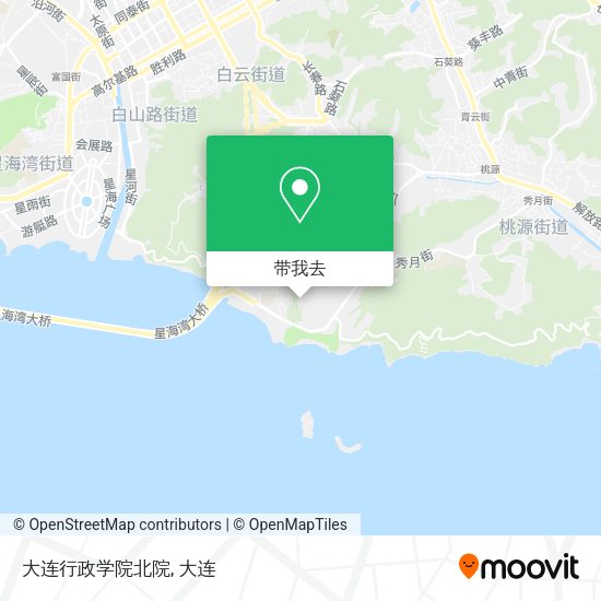 大连行政学院北院地图