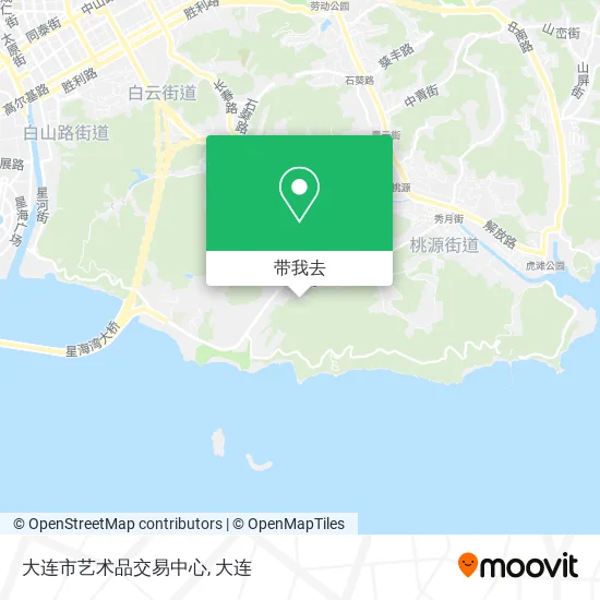 大连市艺术品交易中心地图