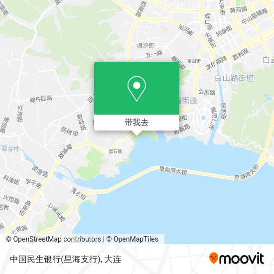 中国民生银行(星海支行)地图