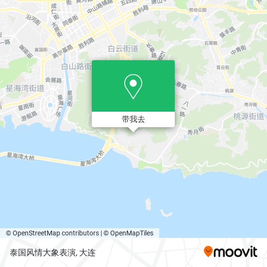 泰国风情大象表演地图