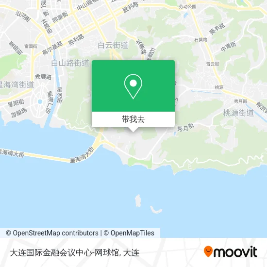 大连国际金融会议中心-网球馆地图