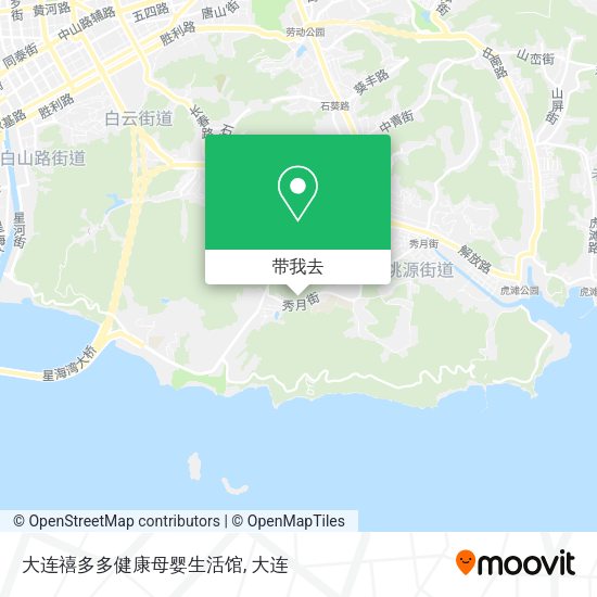 大连禧多多健康母婴生活馆地图