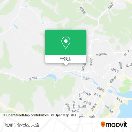 屹馨百合社区地图