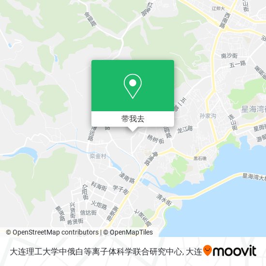 大连理工大学中俄白等离子体科学联合研究中心地图