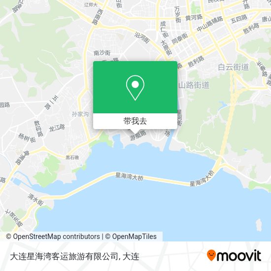 大连星海湾客运旅游有限公司地图