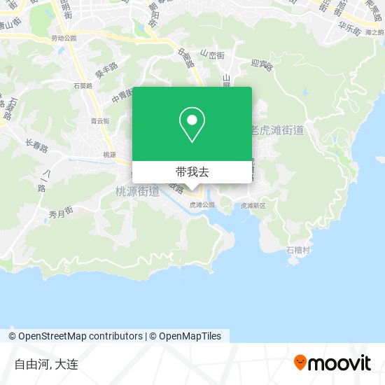 自由河地图