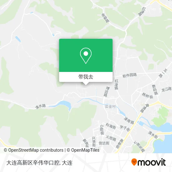 大连高新区辛伟华口腔地图
