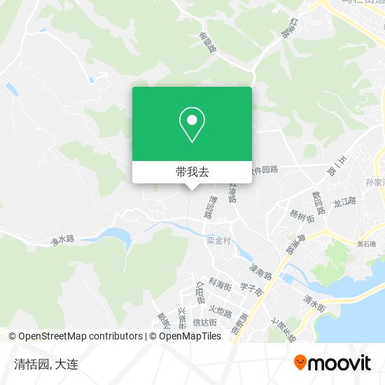清恬园地图