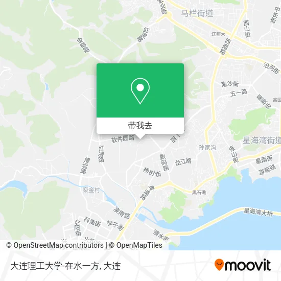 大连理工大学-在水一方地图